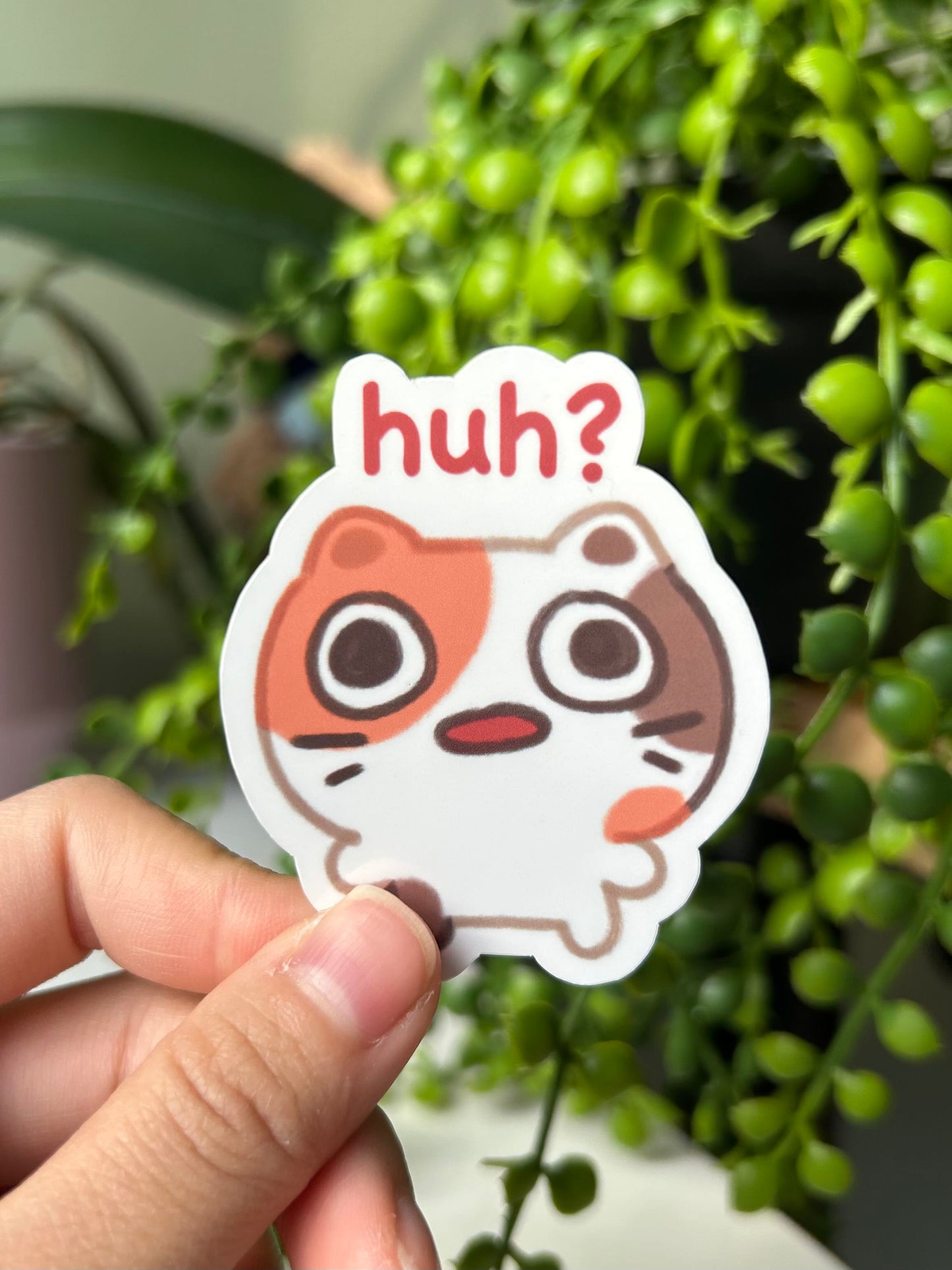 huh? sticker
