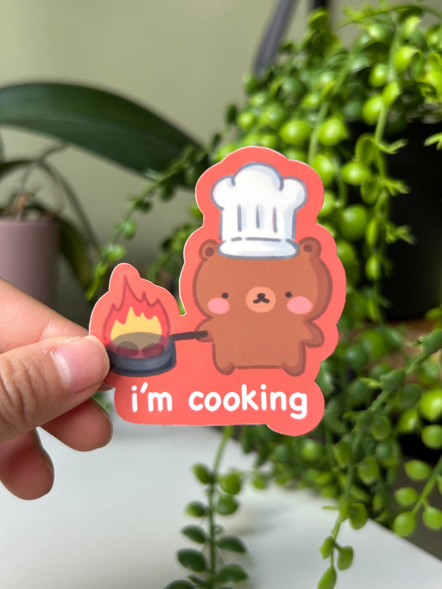 I'm Cooking Sticker