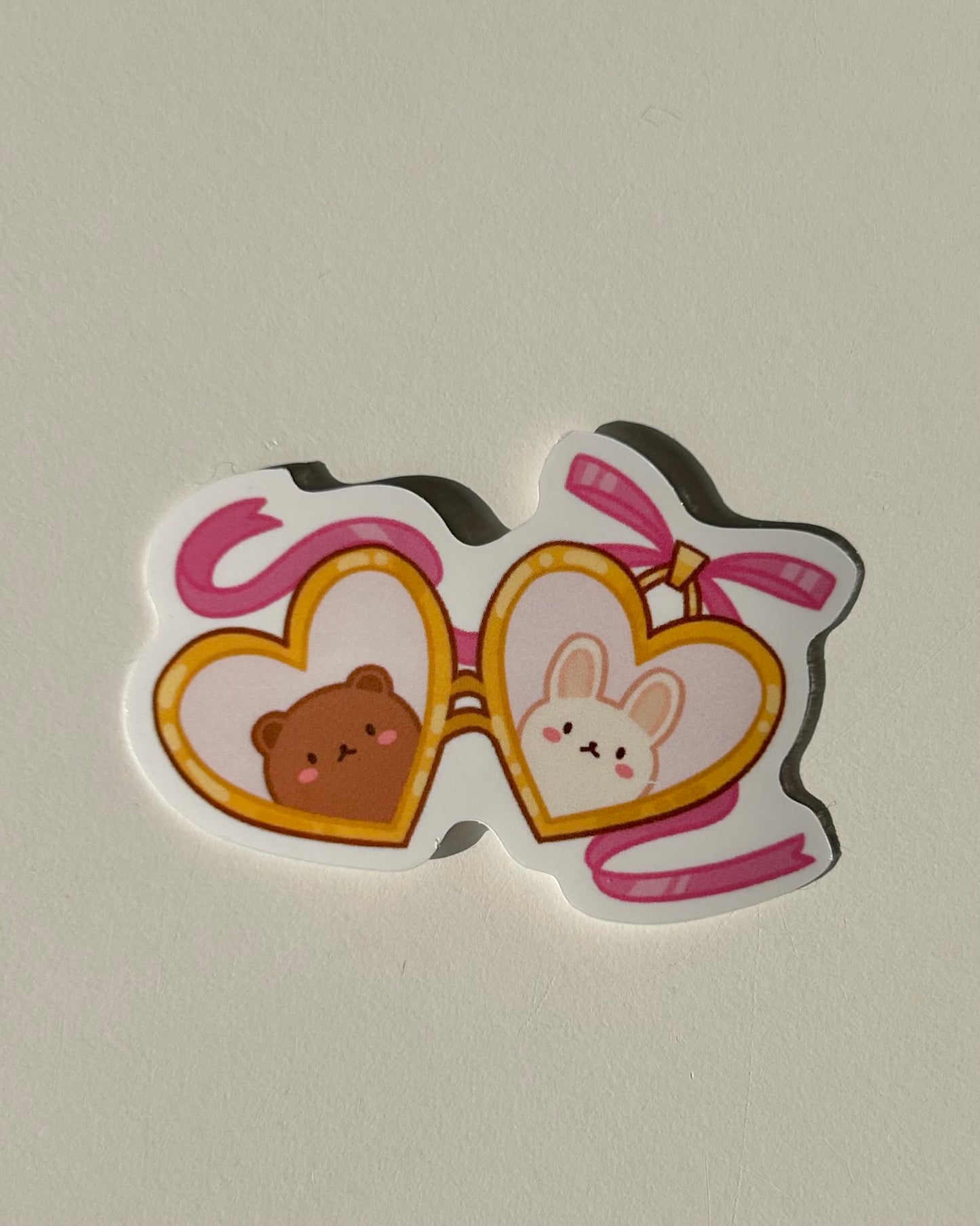 bunny x bear Sticker