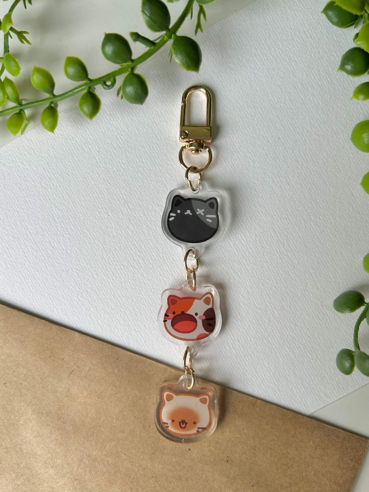 more buddies | linked keychain