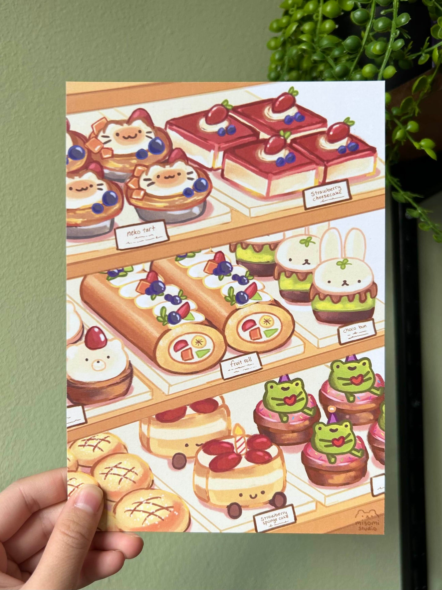 bakery | A5 print