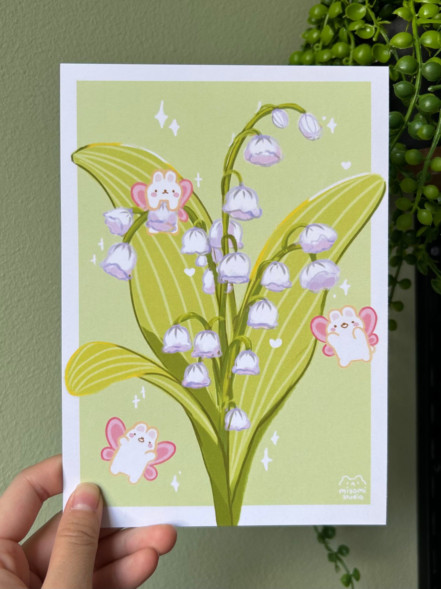 lily of the bunnies | A5 print