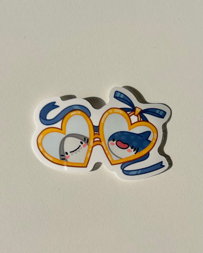 shark x whaleshark Sticker