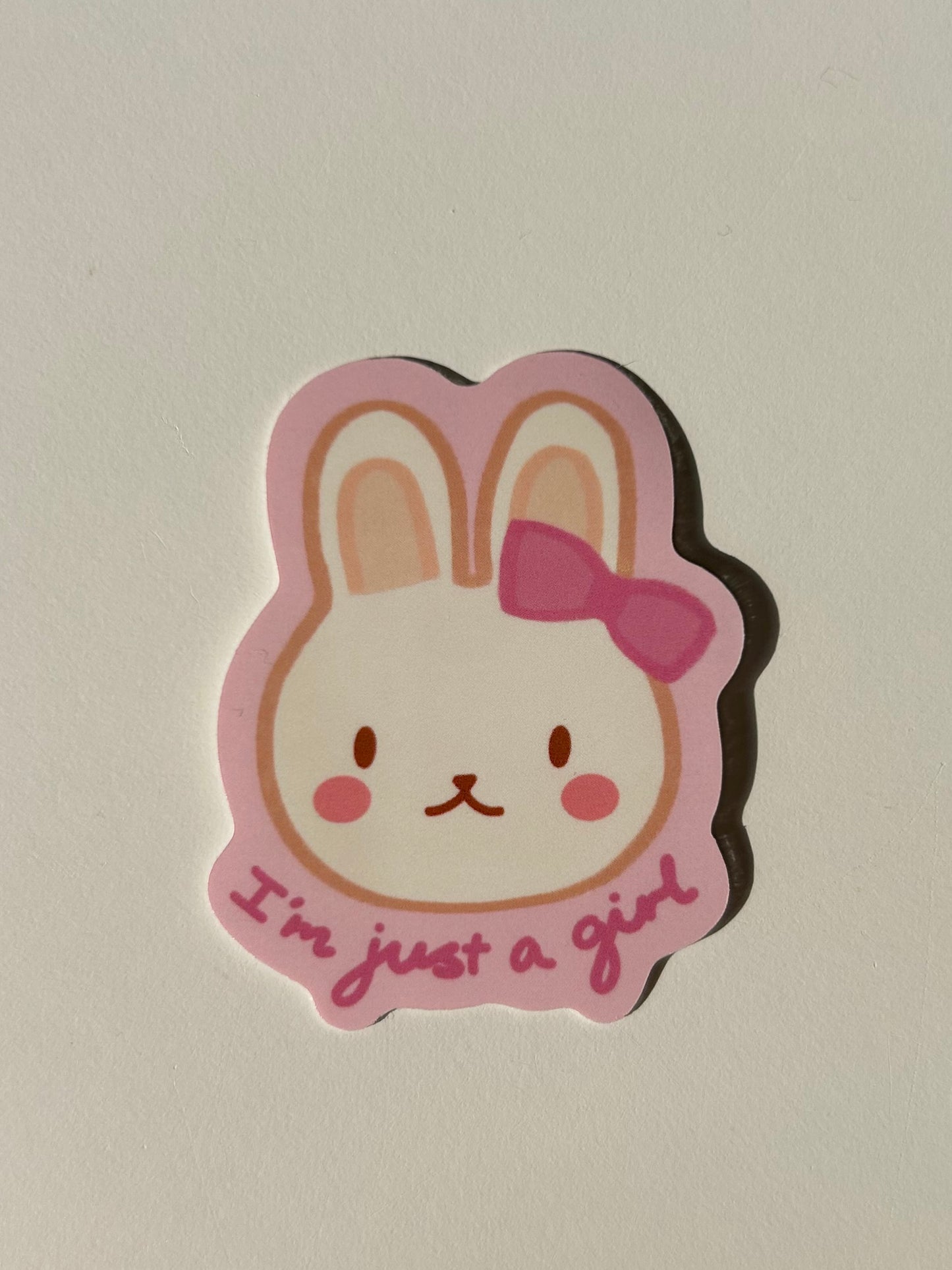 I'm just a Girl Sticker