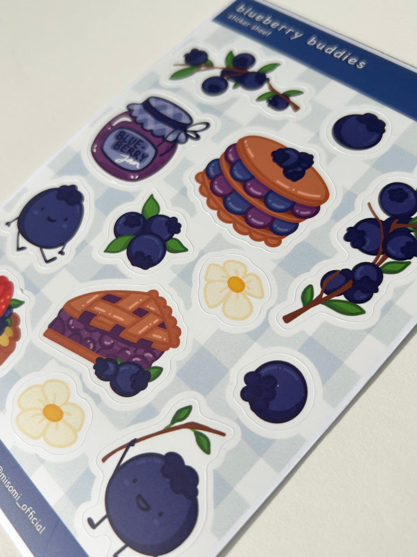 Blueberry Buddies Sticker Sheet