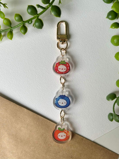 more buddies | linked keychain