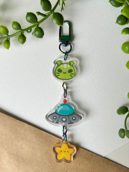 more buddies | linked keychain