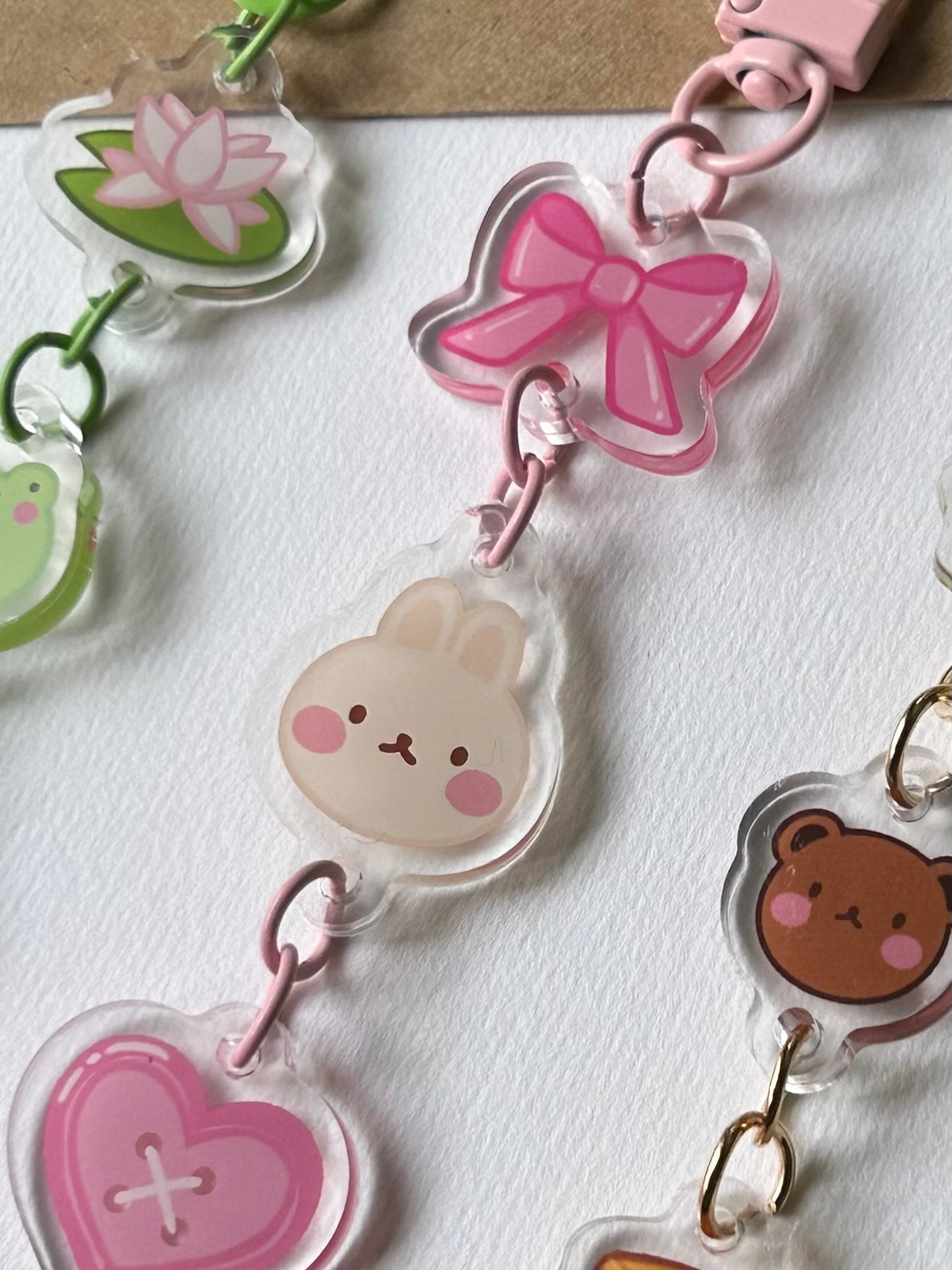 little buddies | linked keychain