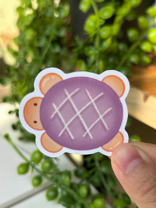Purple Melon Pan Turtle