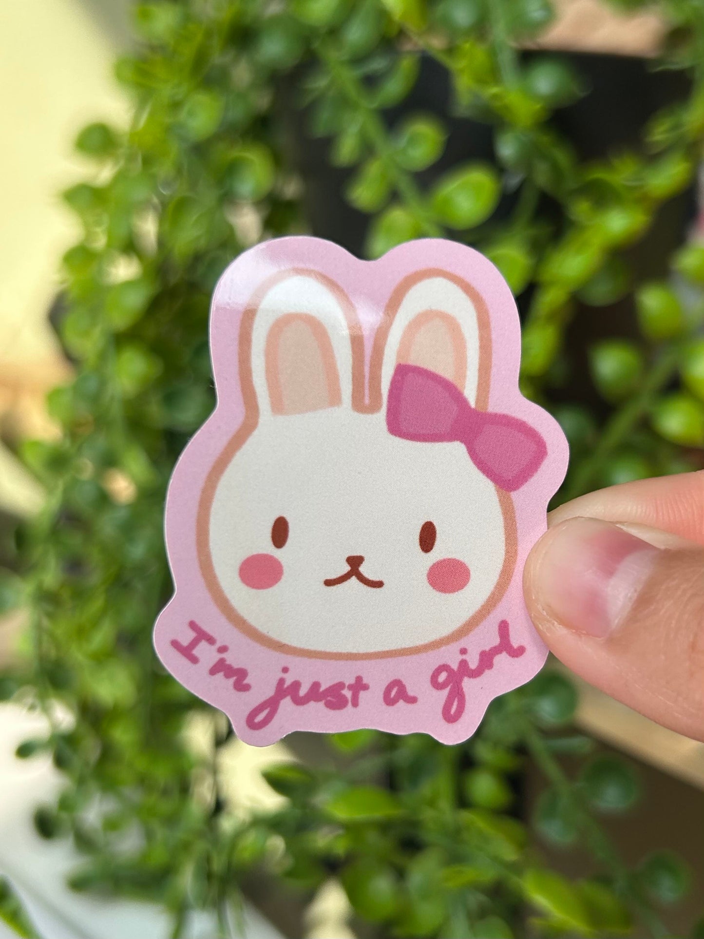 I'm just a Girl Sticker