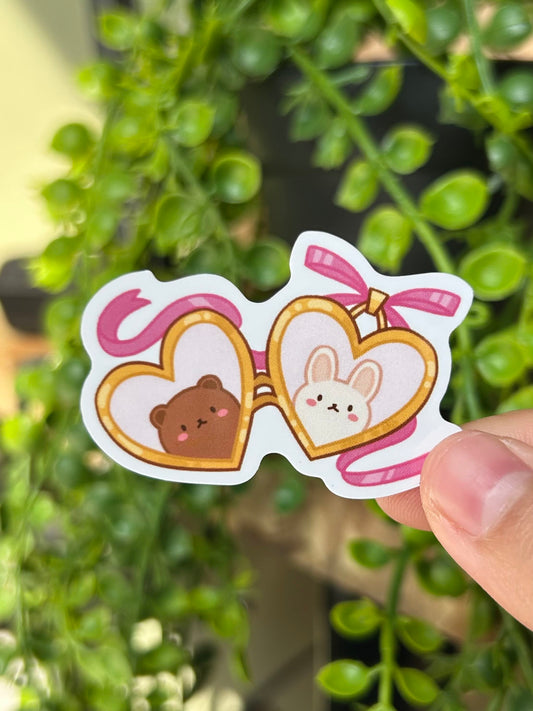 bunny x bear Sticker