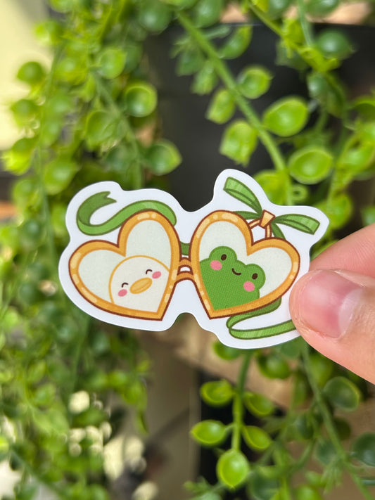 peep x floppy Sticker
