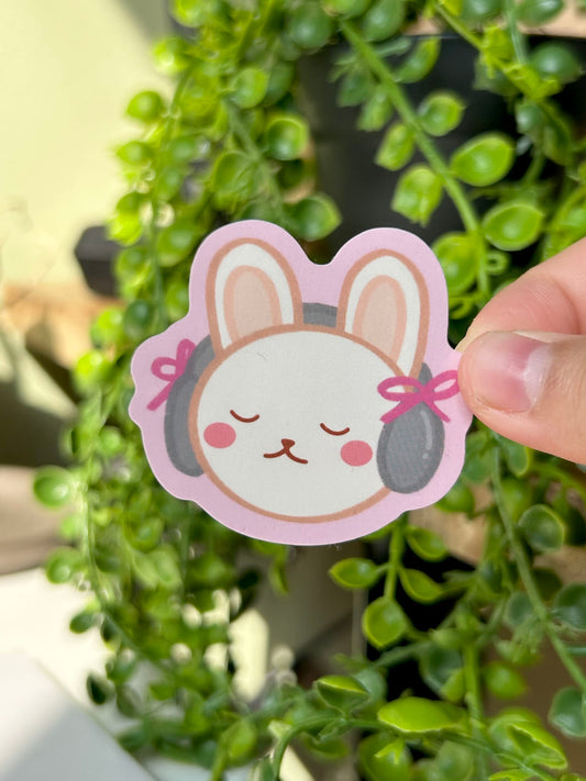 Soft Bunny Sticker